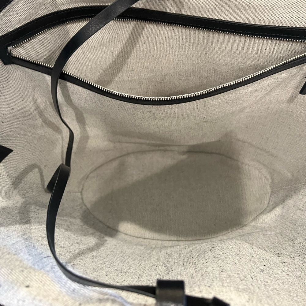 Lemaire black basket leather tote bag - Picture 8 of 9